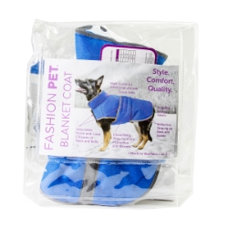 Picture of Coat Blanket CoatRoyal Blue Dog Food - X Small