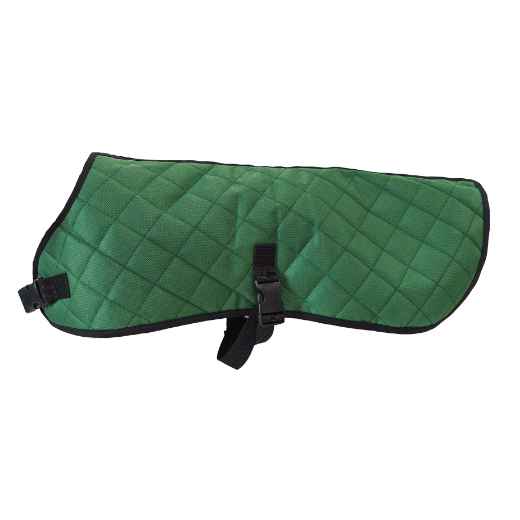 Picture of COAT CANINE QUILTED BLANKET Hunter Green - Medium