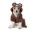 Picture of ROBE CANINE TEDDY BEAR HOODED Brown - Small
