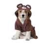 Picture of ROBE CANINE TEDDY BEAR HOODED Brown - Medium