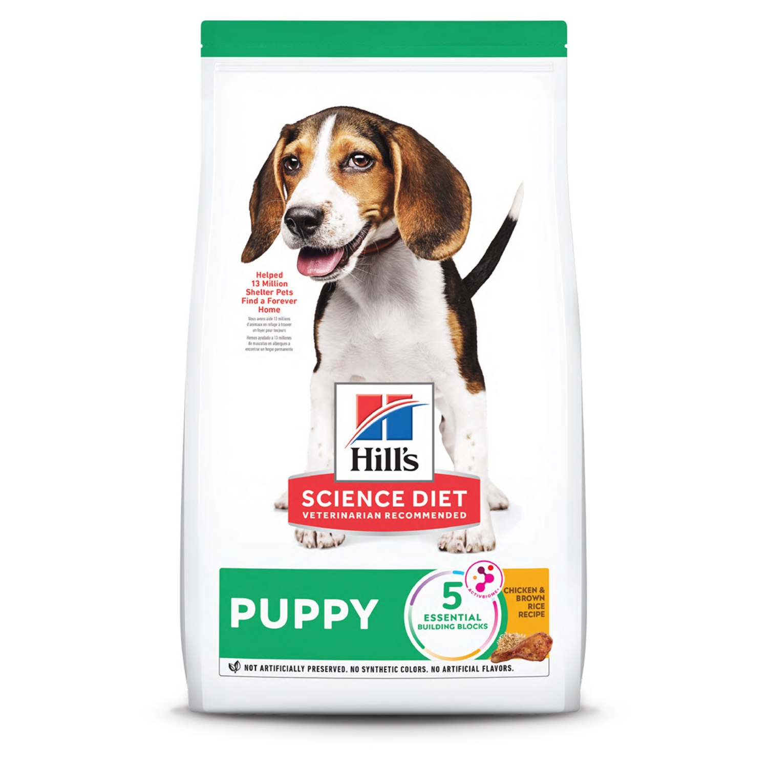 Picture of Hills Science Diet Puppy Chicken & Rice Dog Food- 27.5lb/12.5kg