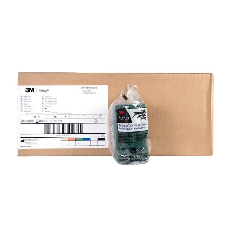 Picture of VETRAP 4in x 5 yds Hunter Green - 18rl/case