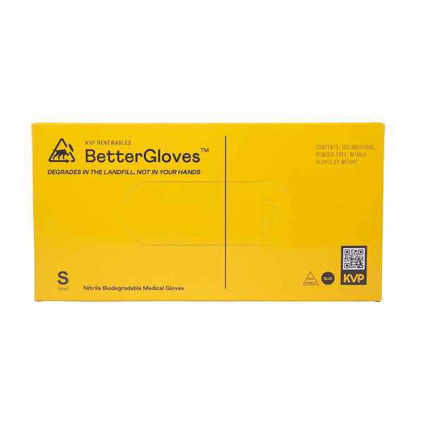 Picture of GLOVES EXAM NITRILE PF KVP BETTERGLOVES Small  - 100/box