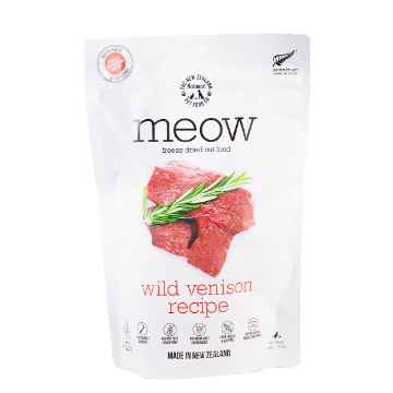 Picture of FELINE NZ NATURAL MEOW Wild Venison FREEZE DRIED FOOD- 280g/9.9oz