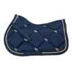 Picture of BACK ON TRACK NIGHTS COLLECTION JUMP SADDLE PAD NOBLE BLUE