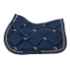 Picture of BACK ON TRACK EQUINE NIGHTS COLLECTION JUMP SADDLE PAD NOBLE BLUE