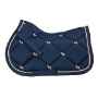 Picture of BACK ON TRACK NIGHTS COLLECTION JUMP SADDLE PAD NOBLE BLUE