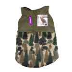 Picture of COAT CANINE WOODLAND WALKIES Forest Green - X Small