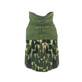 Picture of COAT CANINE WOODLAND WALKIES Forest Green - Small