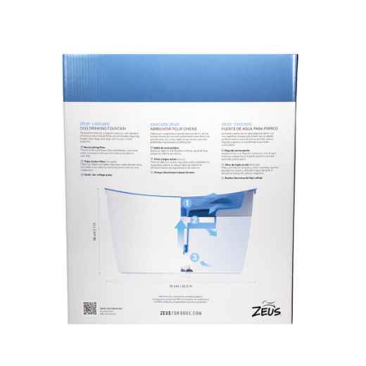 Picture of FOUNTAIN ZEUS CASCADE DRINKING FOUNTAIN (91400) - 6 liters