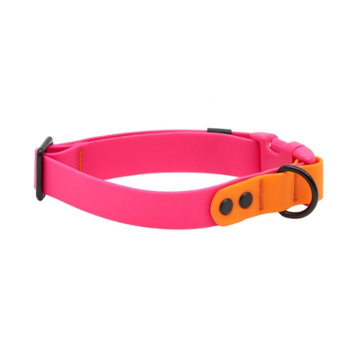 Picture of COLLAR RC WATERPROOF Adjustable Azalea/Orange - 3/4in x 9-13in