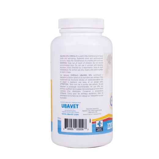 Picture of UBAVET UBAMEG OMEGA 3 FATTY ACID 675mg CAPS - 120's