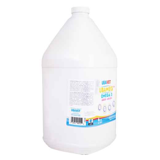 Picture of UBAVET UBAMEG OMEGA 3 FATTY ACID LIQUID - 3.79L