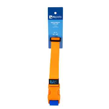 Picture of COLLAR RC WATERPROOF Adjustable Orange/Sapphire - 1in x 12-20in
