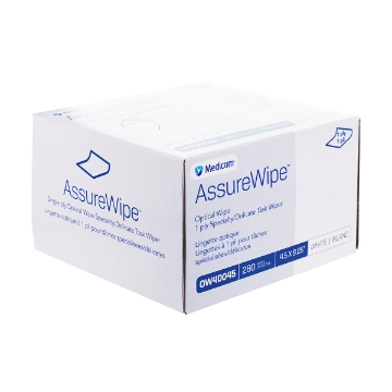 Show details for ASSUREWIPE 4.25in x 8.25in OPTICAL WIPES - 280s Picture of ASSUREWIPE 4.25in x 8.25in OPTICAL WIPES - 280s