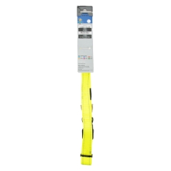 Picture of COLLAR CANINE ROGZ UTILITY LUMBERJACK Dayglo Yellow - 1in x 17-27.5in