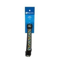 Picture of COLLAR CANINE RC CLIP Adjustable Santa Fe - 3/4in x 9-13in