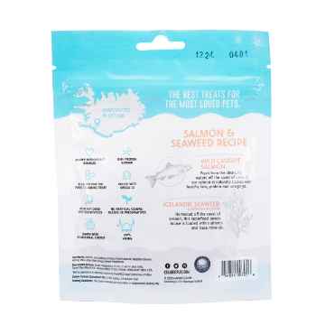Picture of TREAT CANINE ICELANDIC FISH Soft Chew Nibblets Salmon and Seaweed - 2.25oz