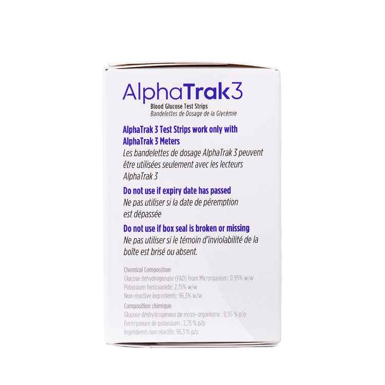Picture of ALPHATRAK 3 TEST STRIPS CATS/DOGS/HORSES 50's (su12)