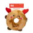 Picture of XMAS HOLIDAY CANINE ZIPPYPAWS Holiday Donutz Buddies - Reindeer