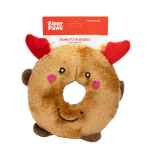 Picture of XMAS HOLIDAY CANINE ZIPPYPAWS Holiday Donutz Buddies - Reindeer