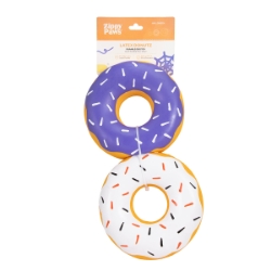 Picture of HALLOWEEN TOY CANINE ZIPPYPAWS LATEX Donutz - 2/pk