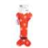 Picture of XMAS HOLIDAY CANINE ZIPPYPAWS JIGGLERZ - Festive Bone 