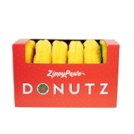 Picture of XMAS HOLIDAY CANINE ZIPPYPAWS MINI DONUTZ GIFT BOX - 6/box 