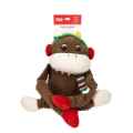 Picture of XMAS HOLIDAY CANINE  ZIPPYPAWS Holiday Crinkle Monkey - X Large 