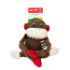 Picture of XMAS HOLIDAY CANINE  ZIPPYPAWS Holiday Crinkle Monkey - X Large 