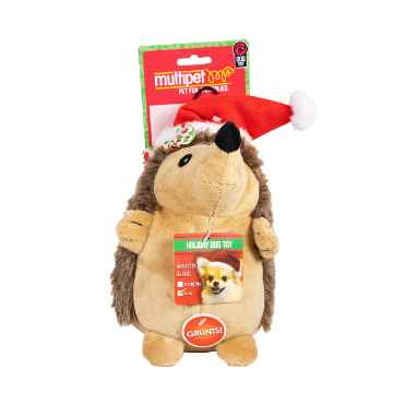 Picture of XMAS HOLIDAY CANINE MULTIPET HEDGEHOG with BOWTIE/HAT - 7in