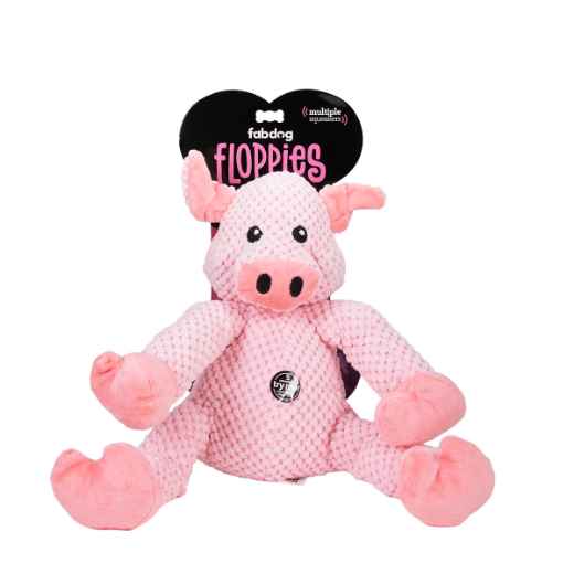 Picture of TOY DOG FABDOG FLOPPY Pig - Large