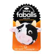 Picture of TOY DOG FABDOG FABALL SQUEAKEY Cow - Large