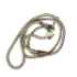 Picture of LEAD CANINE WATER & WOODS ROPE SNAP LEAD 6ft - Green & White