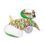 Picture of XMAS HOLIDAY CANINE SPOT HOLIDAY ELF HAT TOY Assorted - 6in 