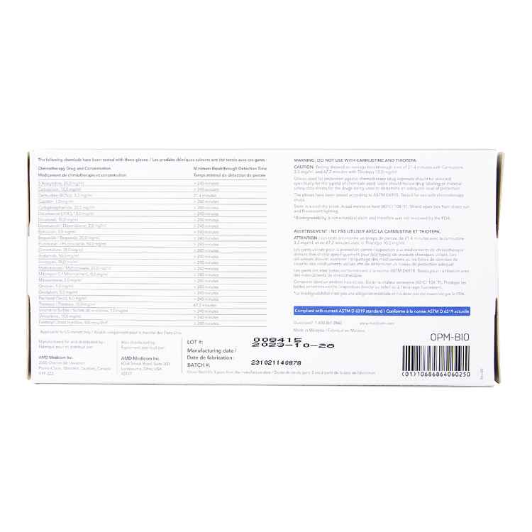 Picture of GLOVES EXAM ELEMENTS NITRILE BIODEGRADABLE PF MEDIUM - 200's