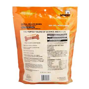 Show details for TREAT CANINE Indigenous Bones Carrot & Pumpkin - 17oz  Picture of TREAT CANINE Indigenous Bones Carrot & Pumpkin - 17oz