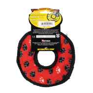 Picture of TOY DOG TUFFIES Rumble Ring Jr Red - 7in D x 1in thick