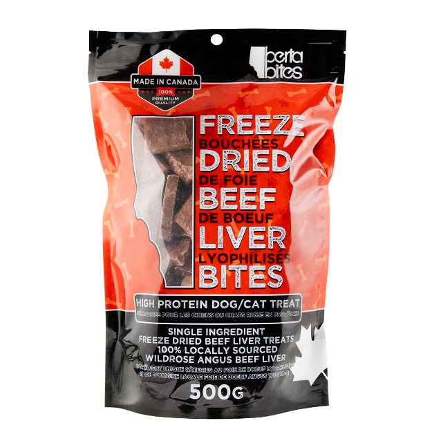 Picture of TREAT CANINE BERTA BITES FD BEEF LIVER BITES - 500g