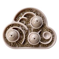Picture of Hide n’ Seek Interactive Slow Feeder - Cloud (12.5in)
