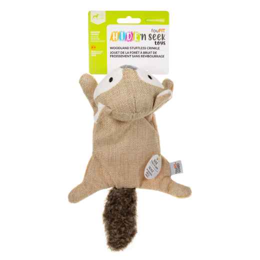 Picture of TOY DOG Hide'n Seek Woodland Stuffless Crinkle Fox - 11in