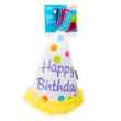 Picture of TOY DOG Birthday Hat Crinkle Plush - 7in