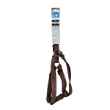 Picture of HARNESS CANINE ROGZ UTILITY STEP IN HARNESS Lumberjack Chocolate - X Large