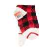 Picture of XMAS STOCKING CHILLY DOG HAND KNIT  WOOL - Buffalo Plaid