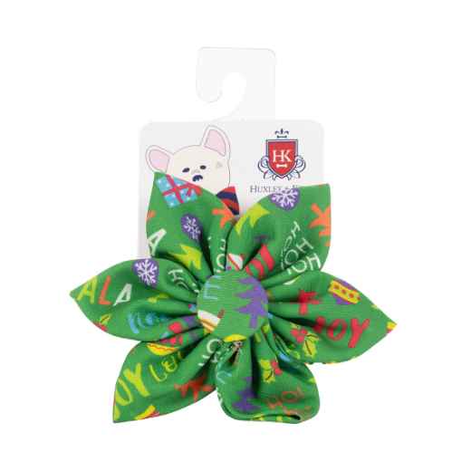 Picture of XMAS CANINE PINWHEEL NECK WEAR Merry & Bright - Large 