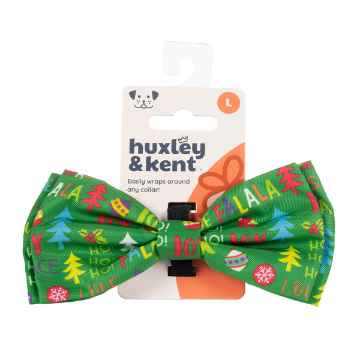 Show details for XMAS CANINE BOW TIE Merry & Bright- Large  Picture of XMAS CANINE BOW TIE Merry & Bright- Large