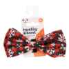 Picture of XMAS CANINE BOW TIE Buffalo & Snowflakes - X Large