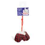 Picture of XMAS HOLIDAY FELINE Mitten for Kittens Catnip Toy 