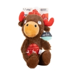 Picture of XMAS HOLIDAY CANINE LULUBELLES POWER PLUSH Mistletoe Moose - Small 