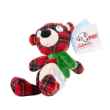 Picture of XMAS HOLIDAY CANINE LULUBELLES POWER PLUSH Plaidington Bear - Small 